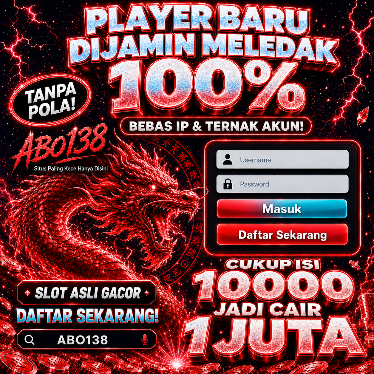 ABO138  - Daftar Situs Slot Game Online Pola Dewa Rezeki Berkelas Dengan Bukti Nyata Bukan Bual